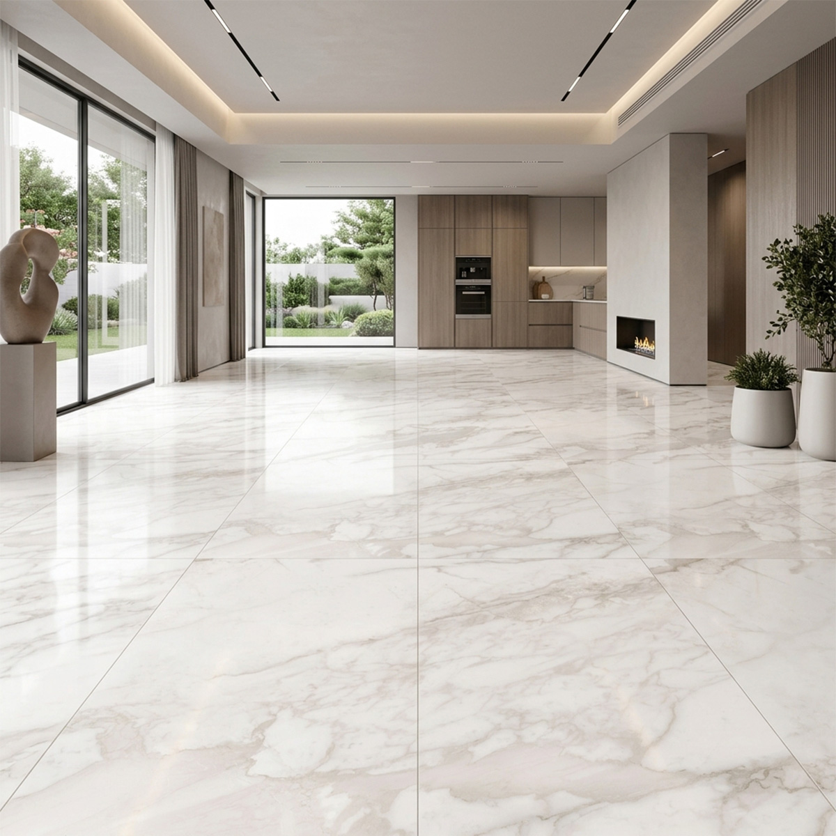 Indoor Floor Tiles 60x120cm (1.44 Sq. Meter Per Box, Sold By Box)