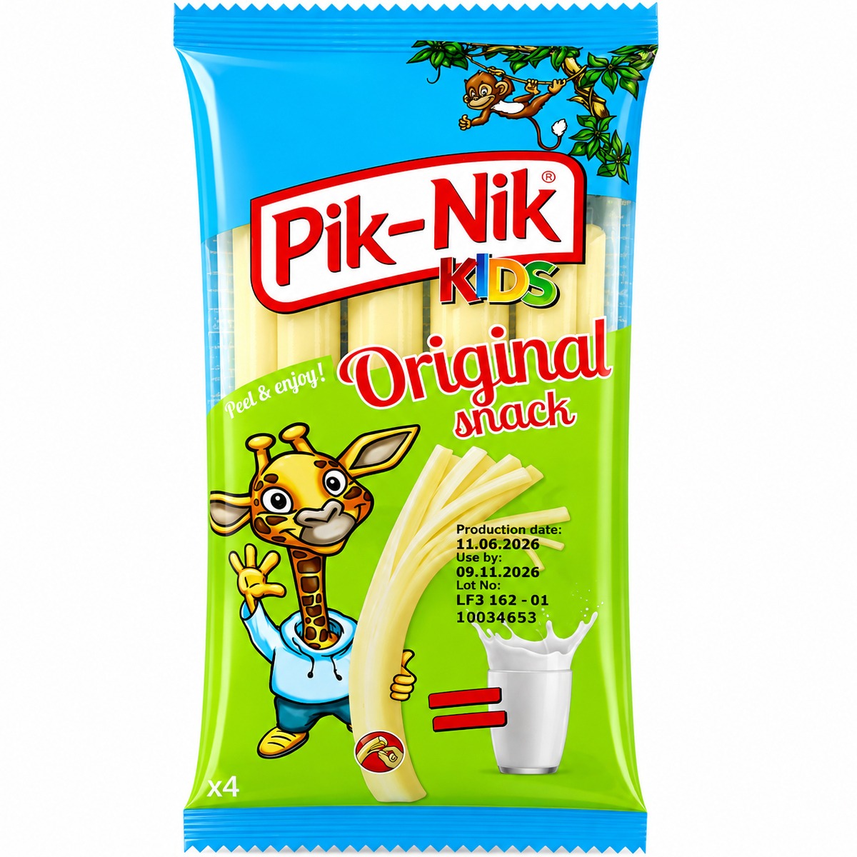 Pik-Nik Original Cheesse Snack For Kids 84g