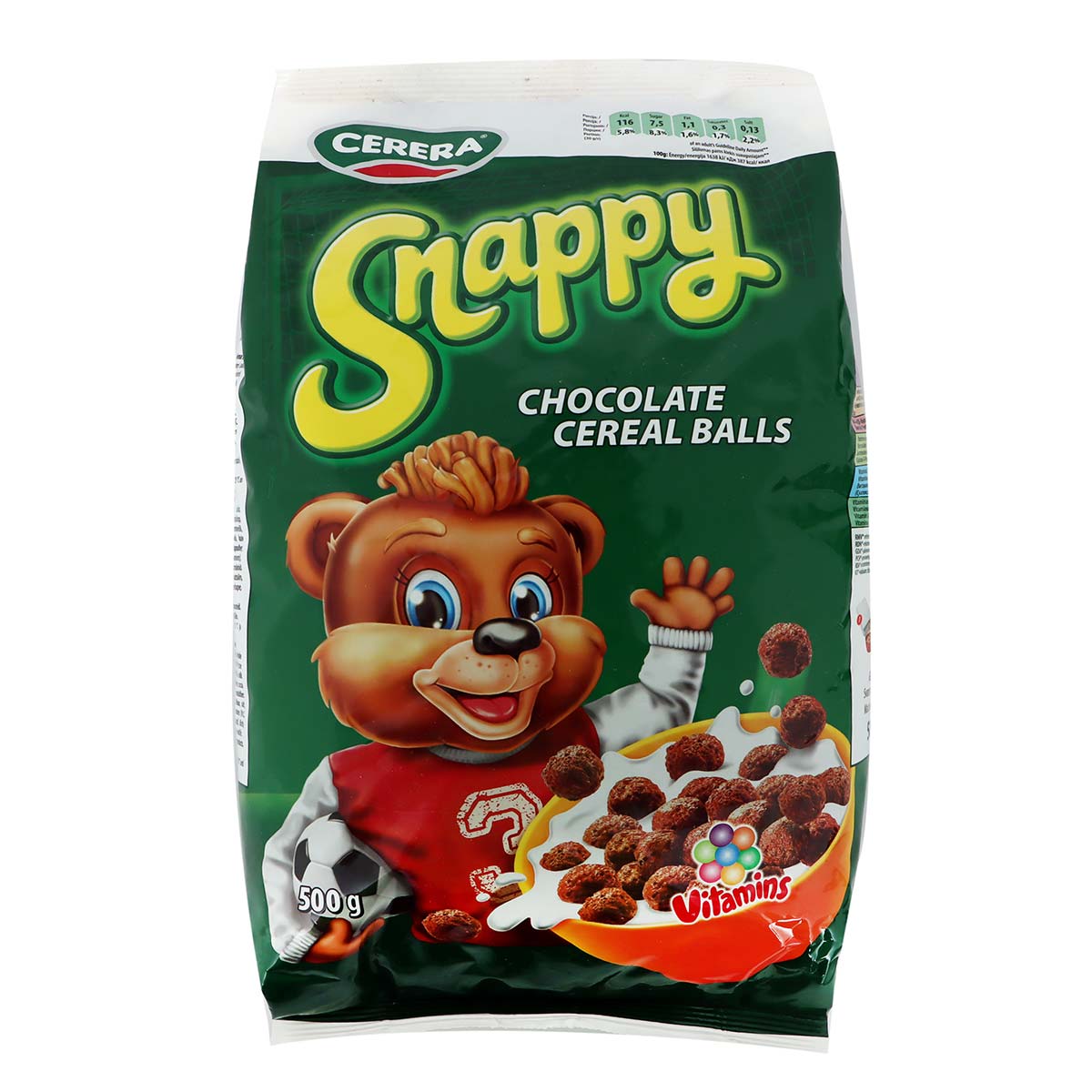 Cerera Snappy Chocolate Cereal Balls 500g
