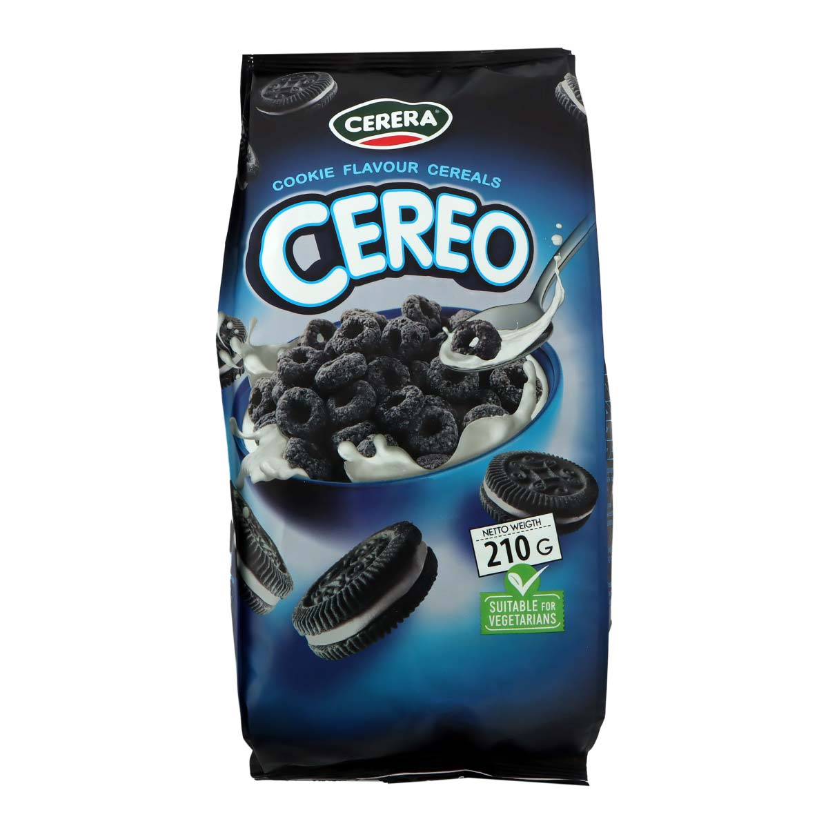 Cerera Cookie Flavour Cereals Cereo 210g