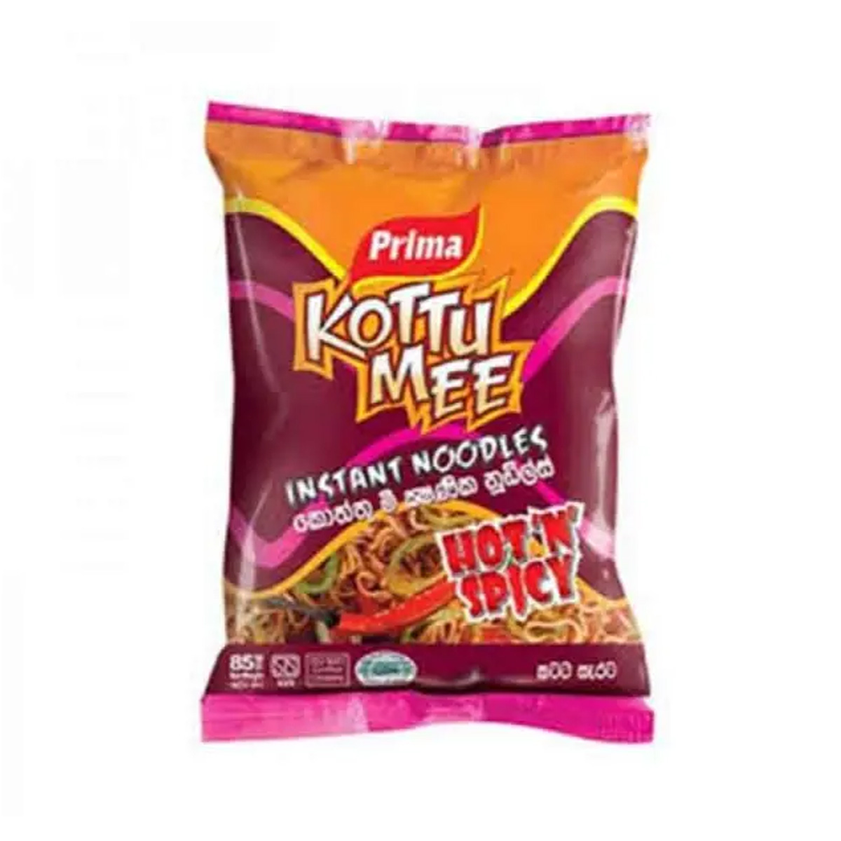 Prima Kottumee Instant Noodles Hot & Spicy Flavour 80gm