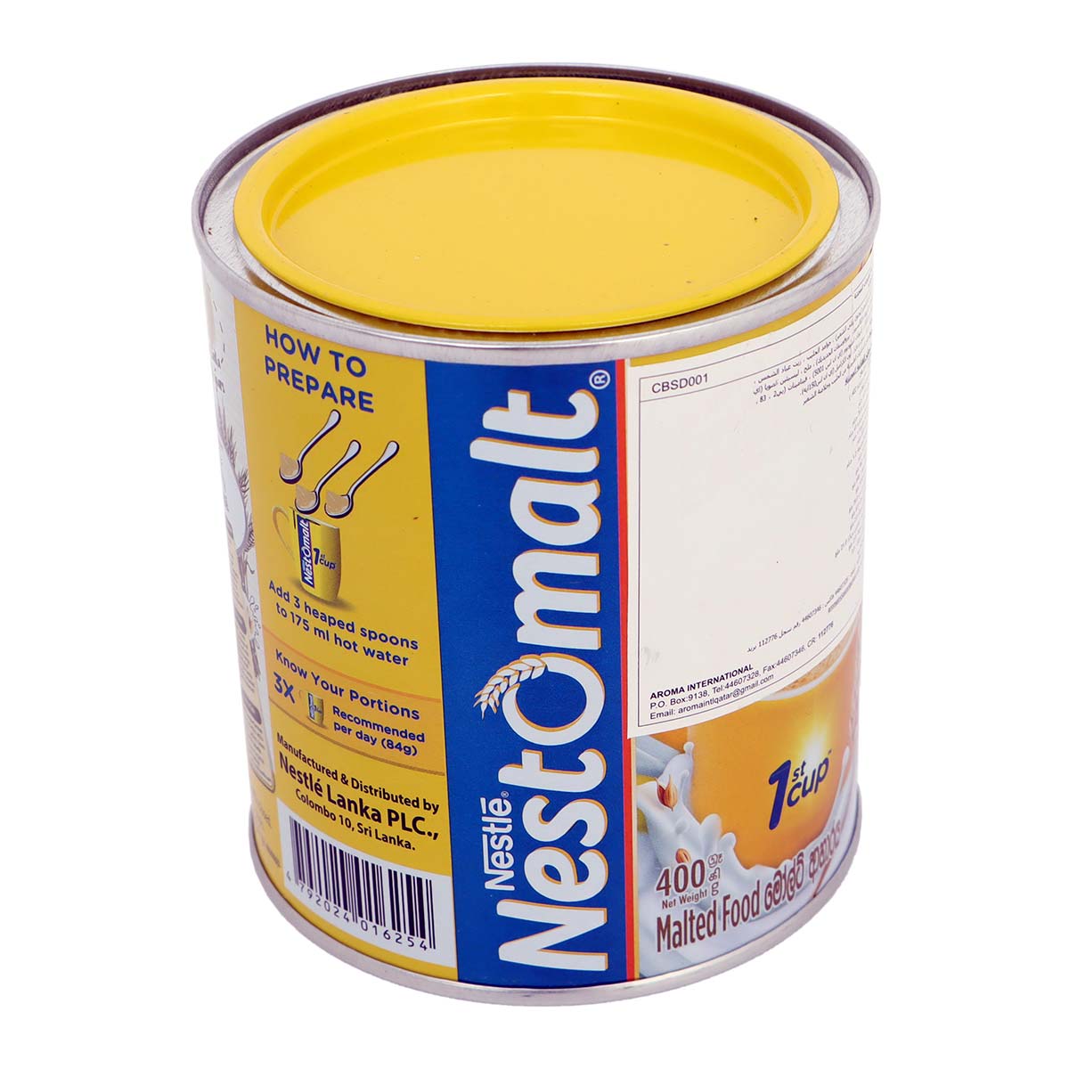 Nestle Nestomalt-Tin 400Gm