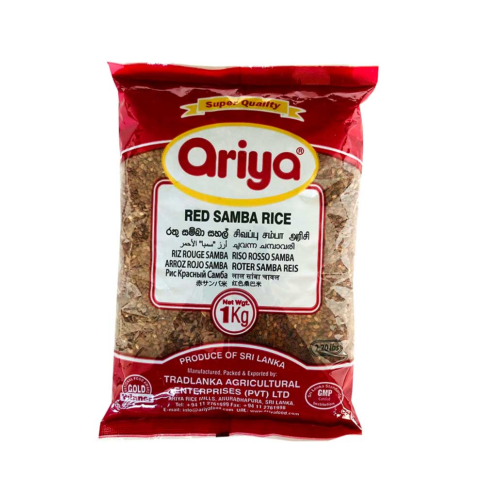 Ariya Red Samba Rice 1Kg