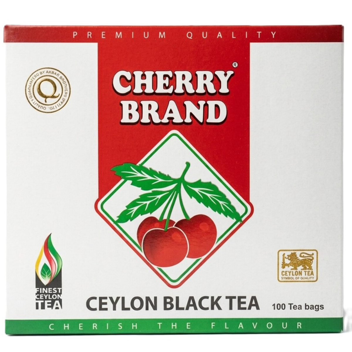 Cherry Brand Ceylon Black Tea 100 Pieces