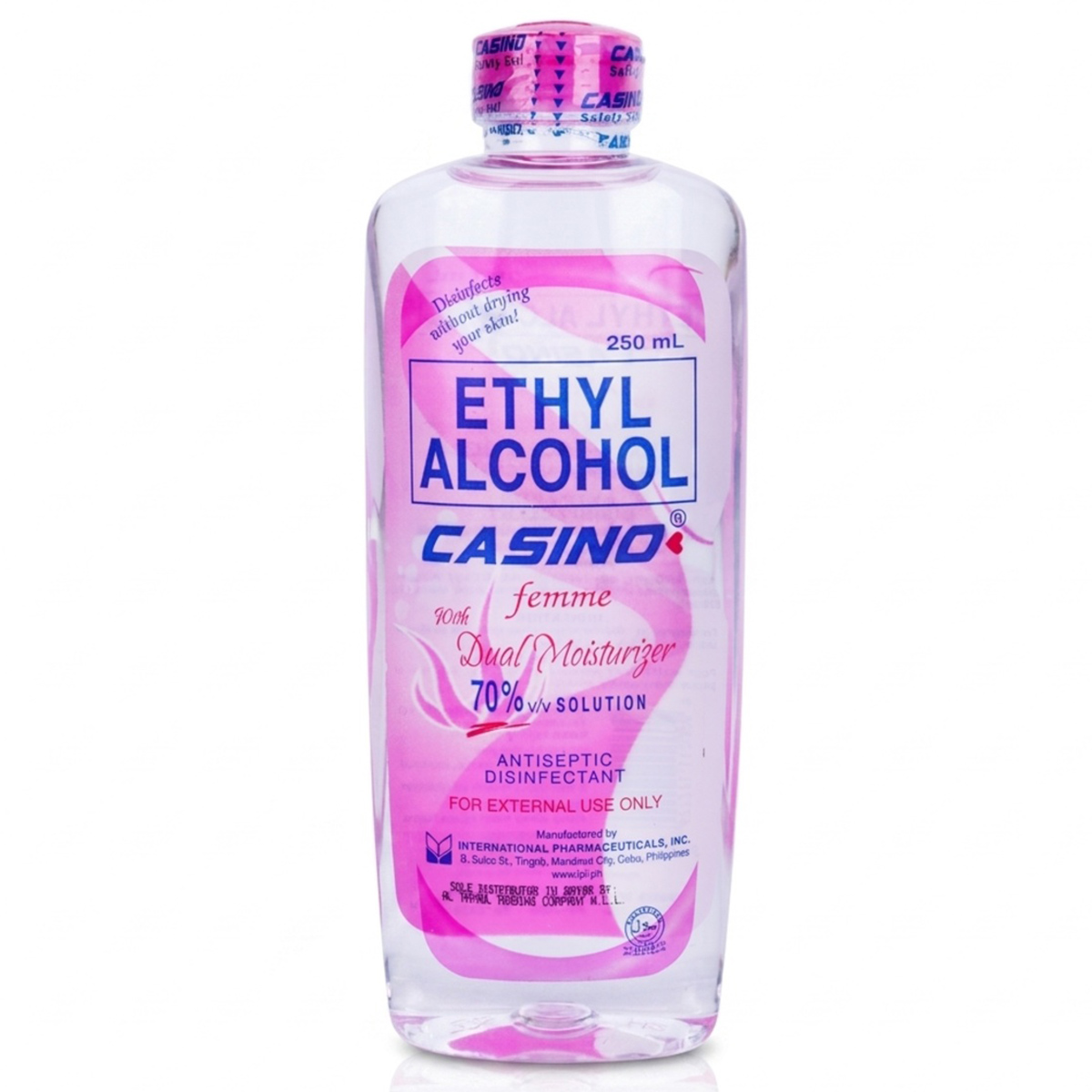 Casino Ethyl Alcohol Femme Dual Moisturizer 250ml