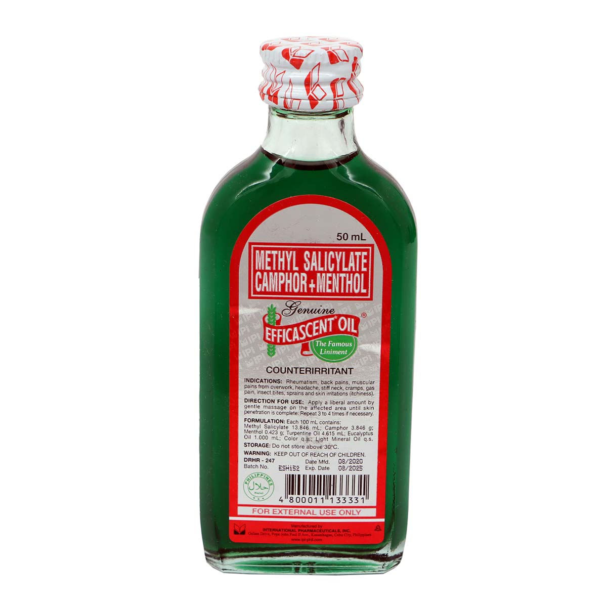 Genuine Efficascent Oil 50ml
