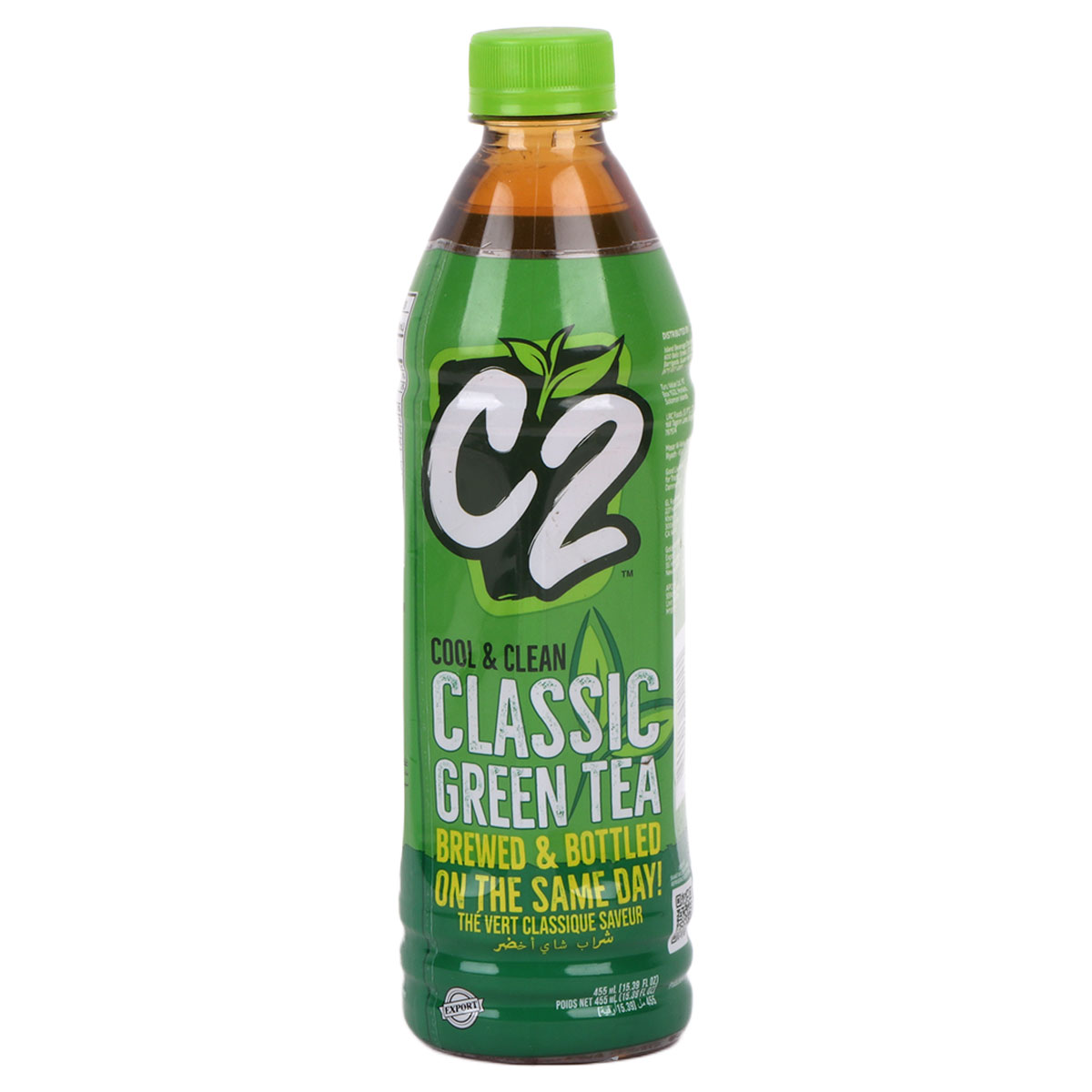 C2 Classic Green Tea 455ml 