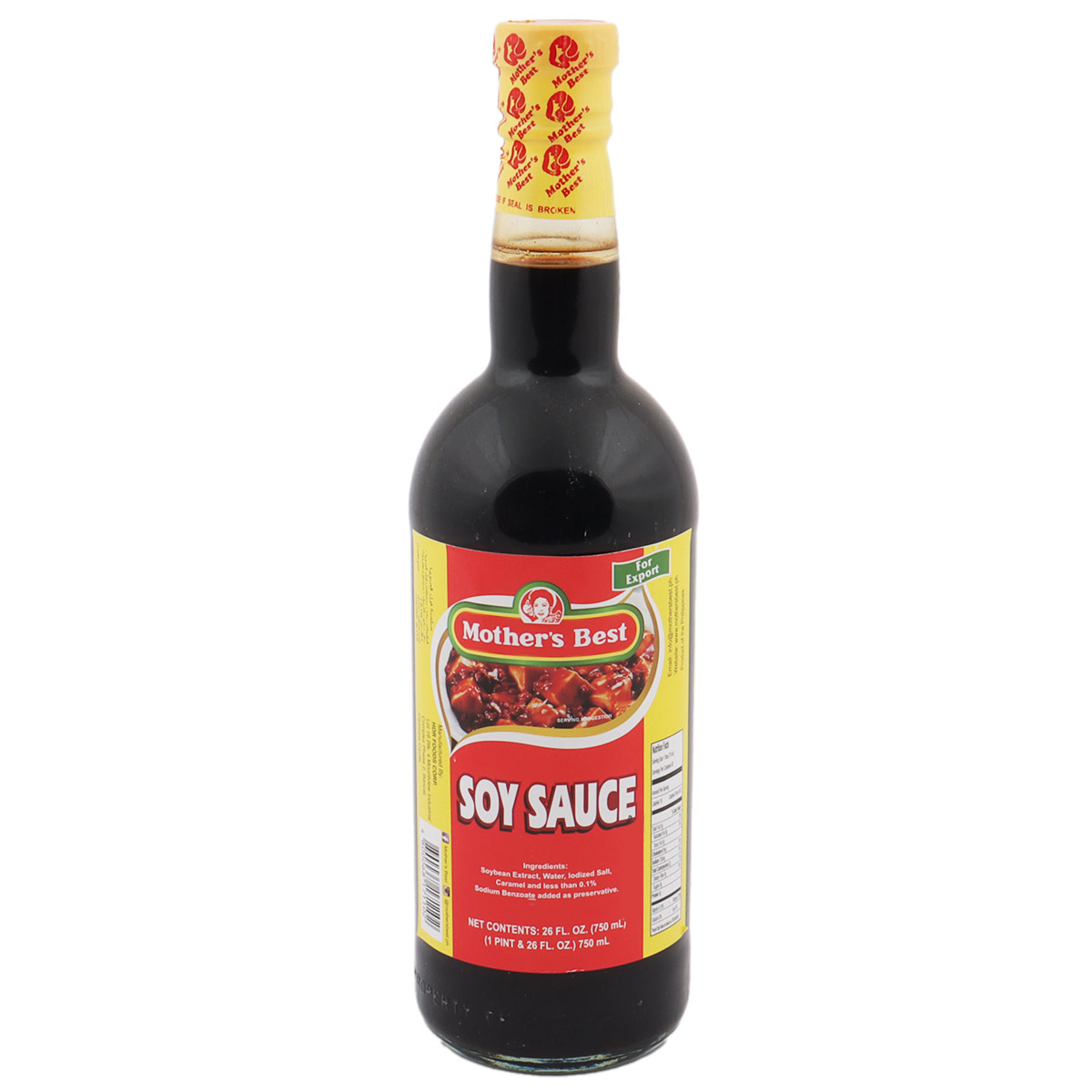 Mothers Best Soy Sauce 750ml