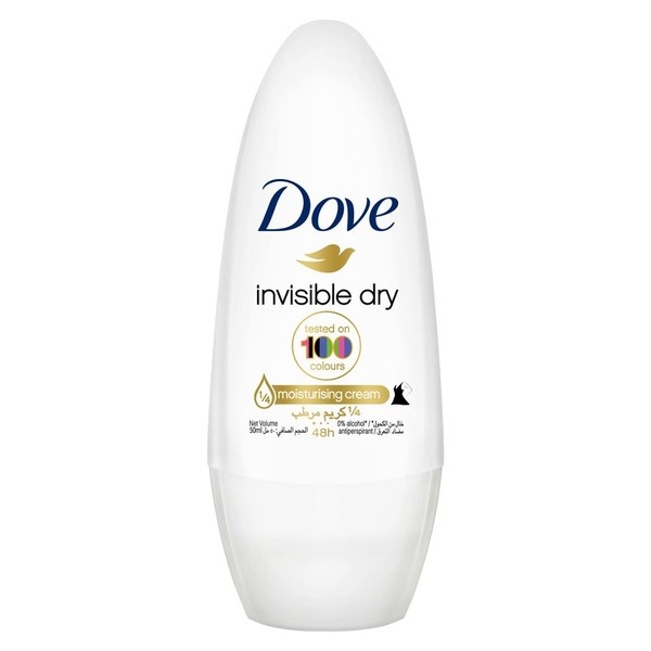Dove Deodorant Roll On Invisible Dry 50ml