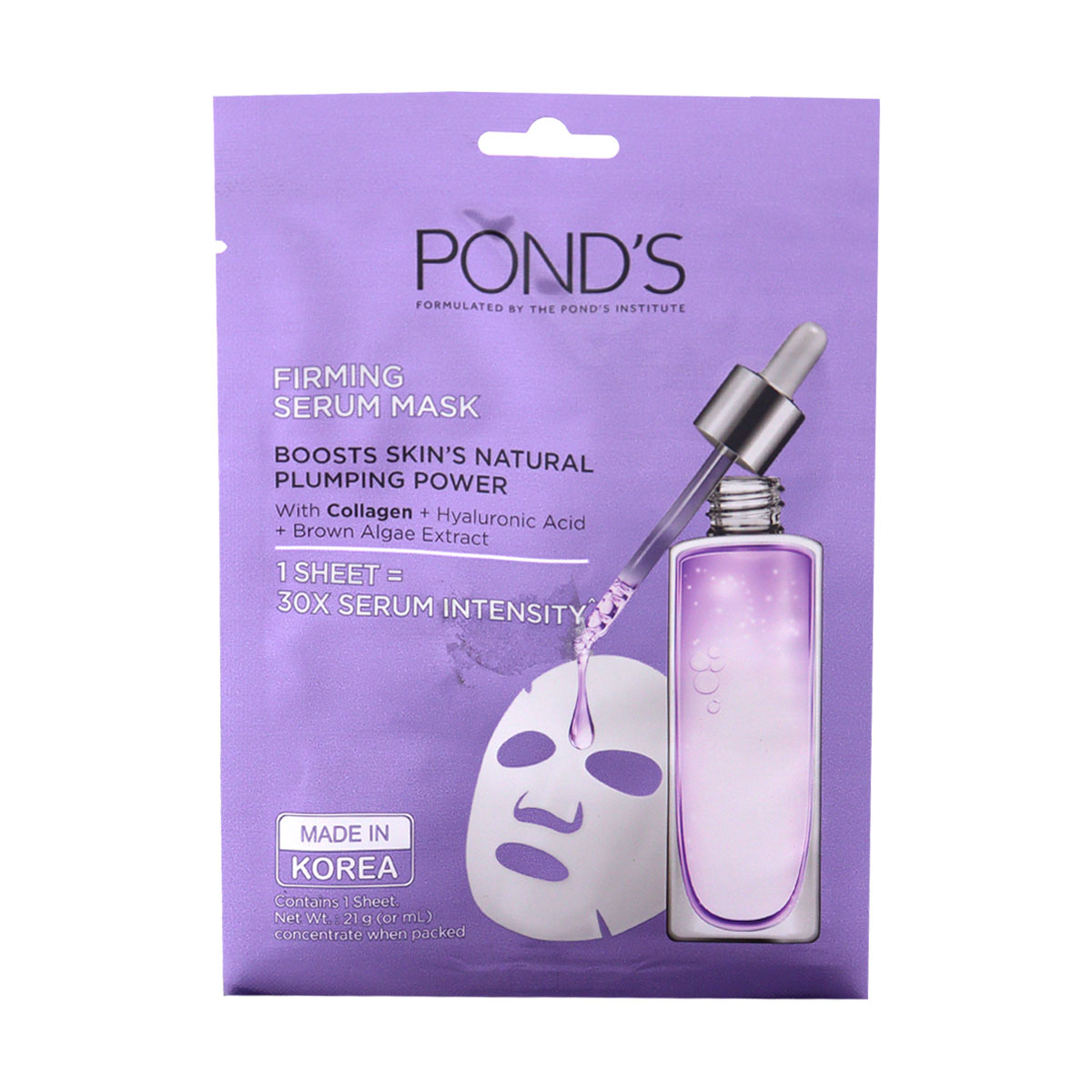 Ponds Firming Serum Face Mask 21ml | Personal Care | Face Care | Face Masks