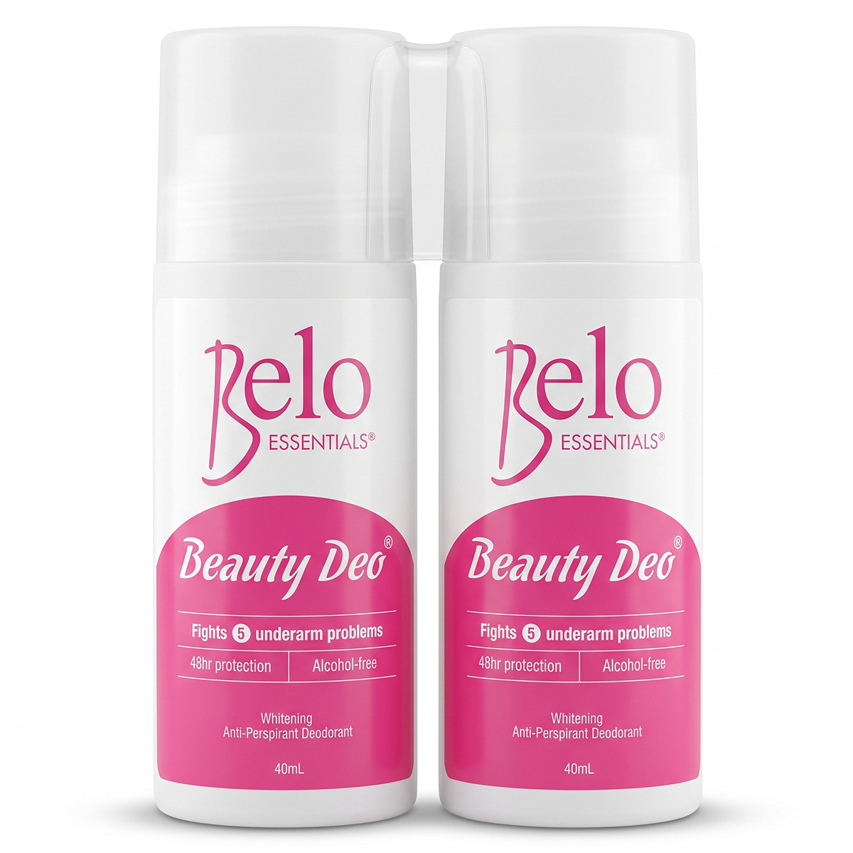 Belo Essentials Beauty Deo Anti Perspirant Deodorant 2 x 40ml