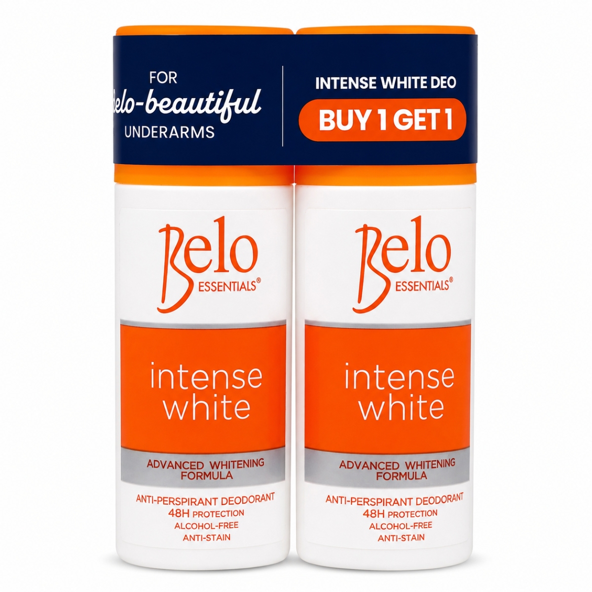 Belo Essentials Intense White Anti-Perspirant Deodorant 2 x 40ml
