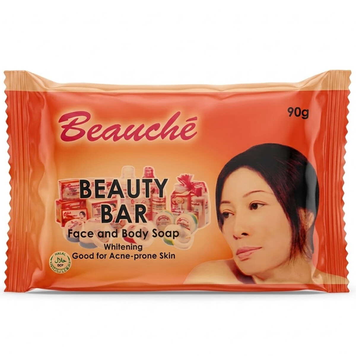 Beauche Beauty Bar Face & Body Whitening Soap 90g