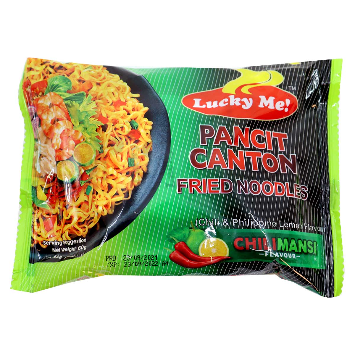 Lucky Me Hot Chili Flavour Instant Pancit Canton 60gm