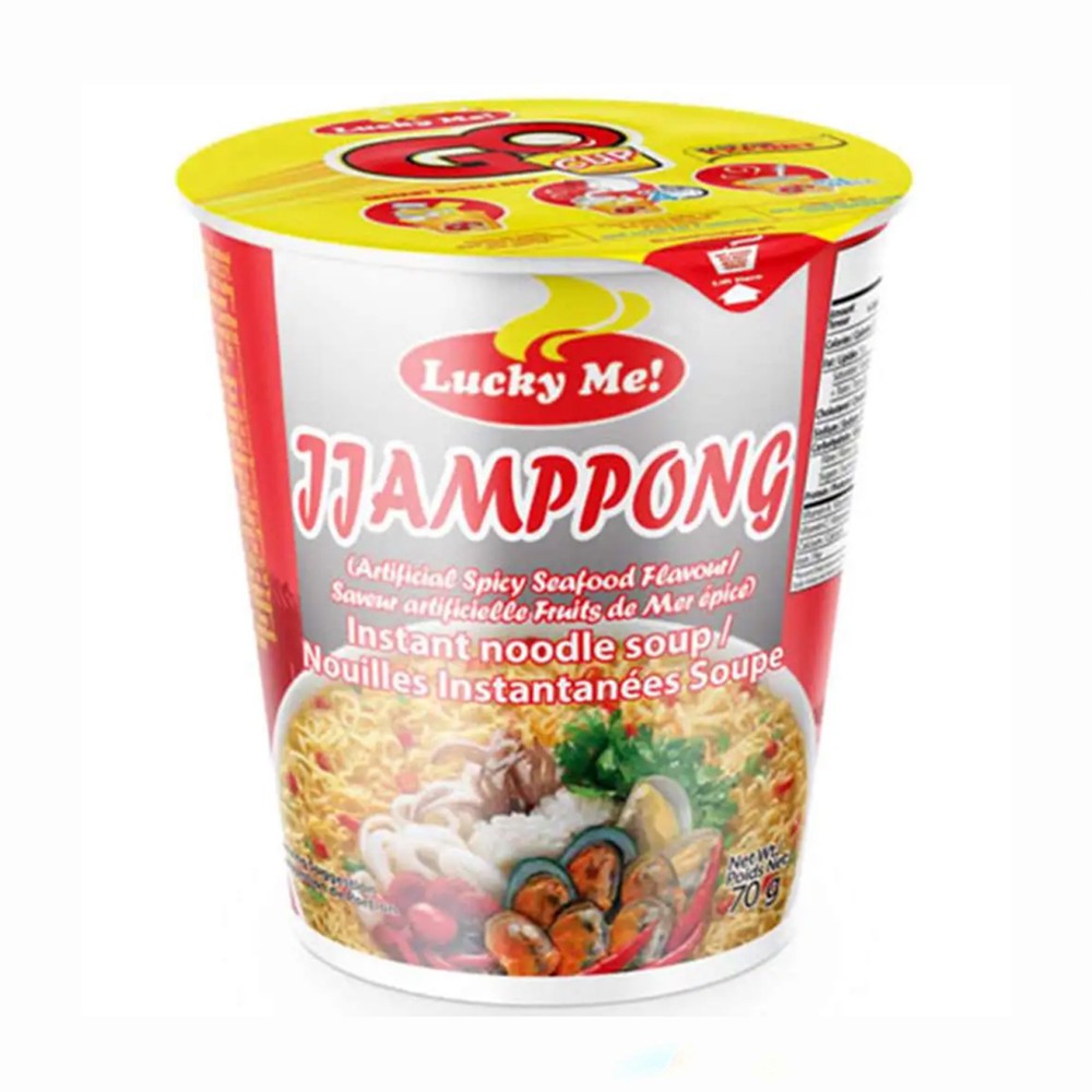 Lucky Me Jjamppong Instant Noodles Cup 70gm