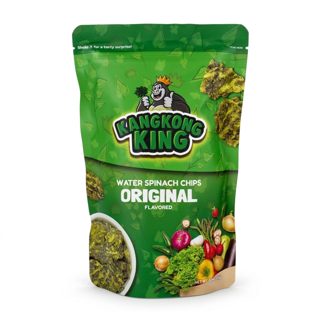 Kangkong King Chips Original 60g
