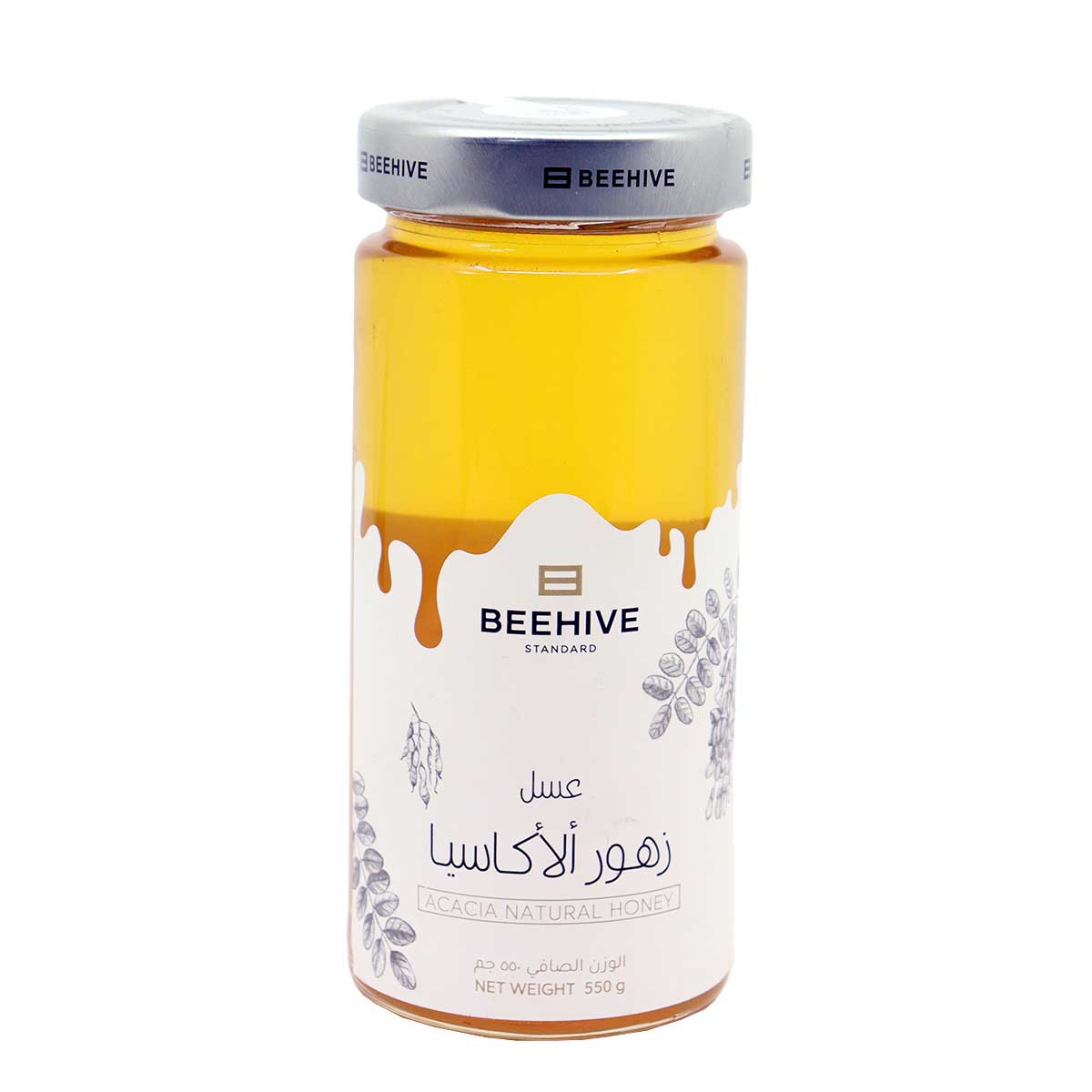 Beehive Acacia Natural Honey 550g