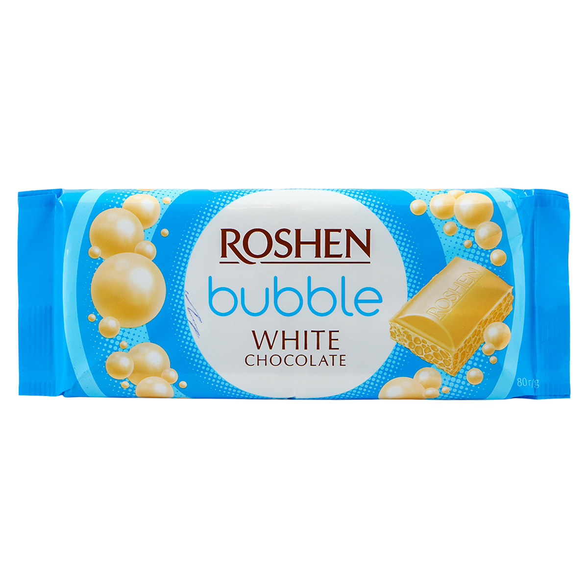 Roshen Bubble White Chocolate 80g