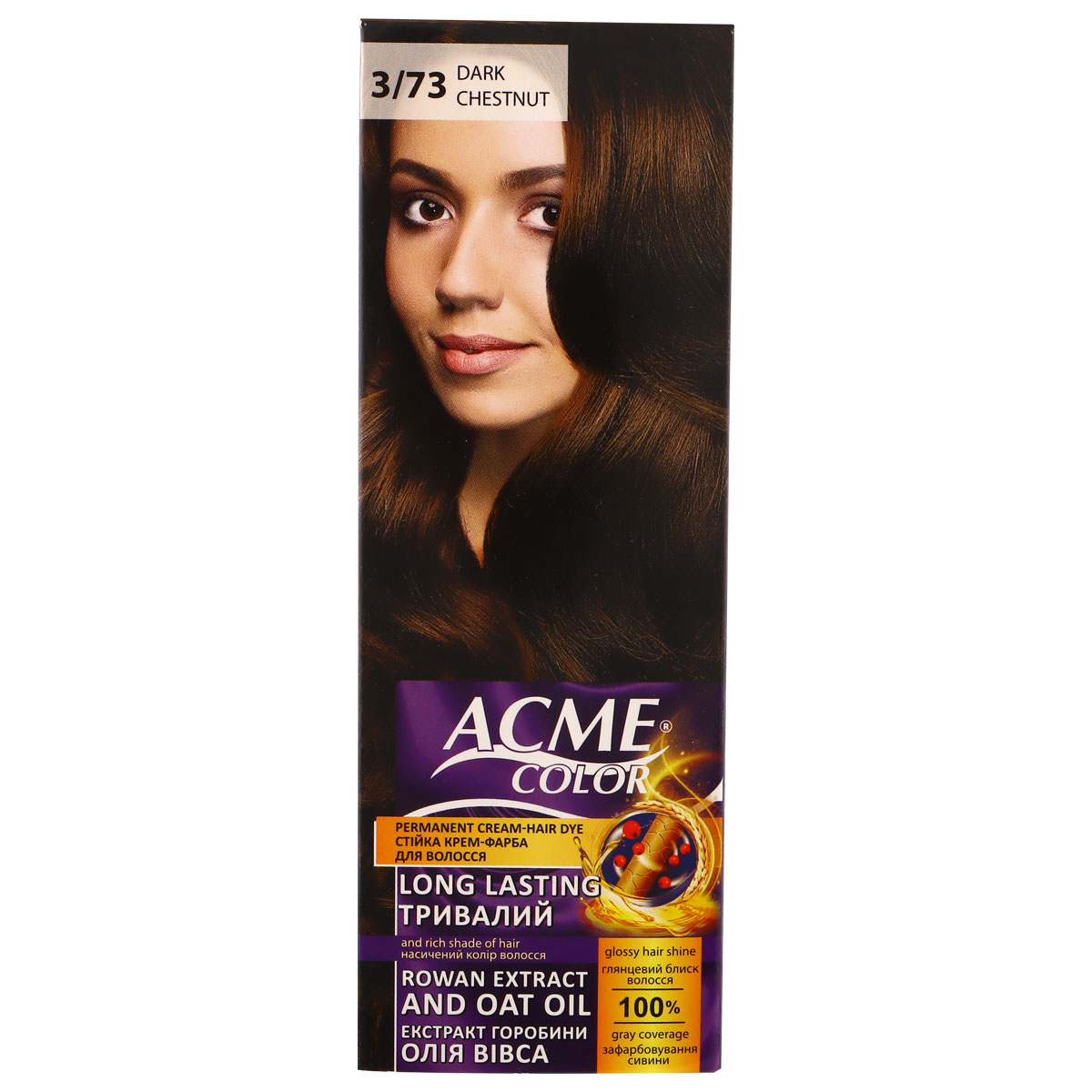 Acme Hair Color 3.73 Dark Chestnut