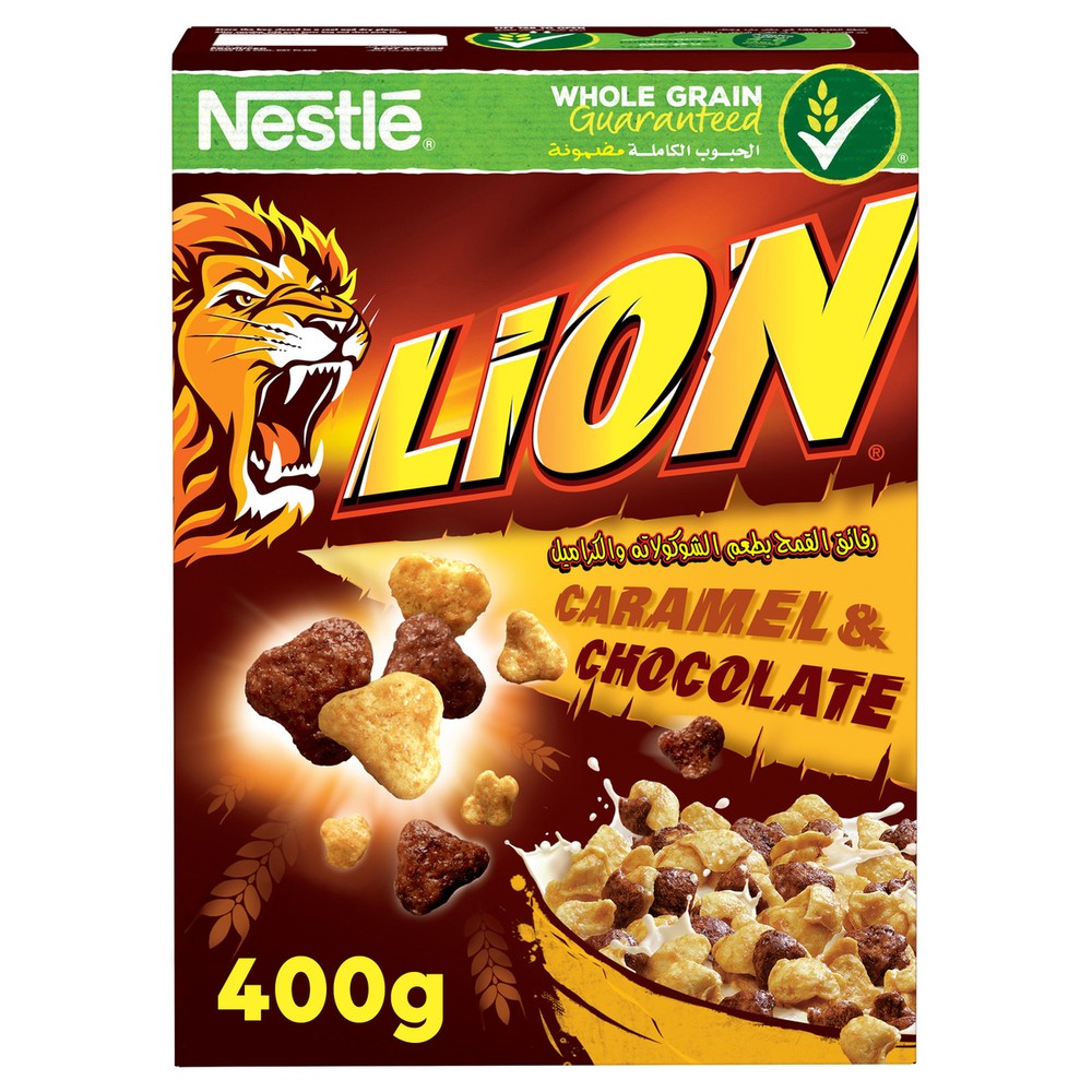 Nestle Lion Caramel & Chocolate Cereals 400g