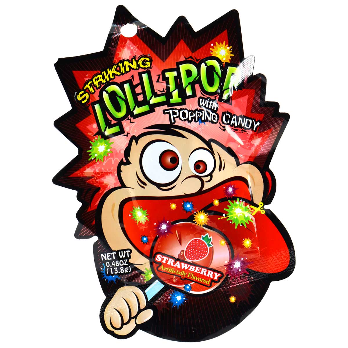 Striking Popping with Popping Candy Strawberry Flavour 13.18g