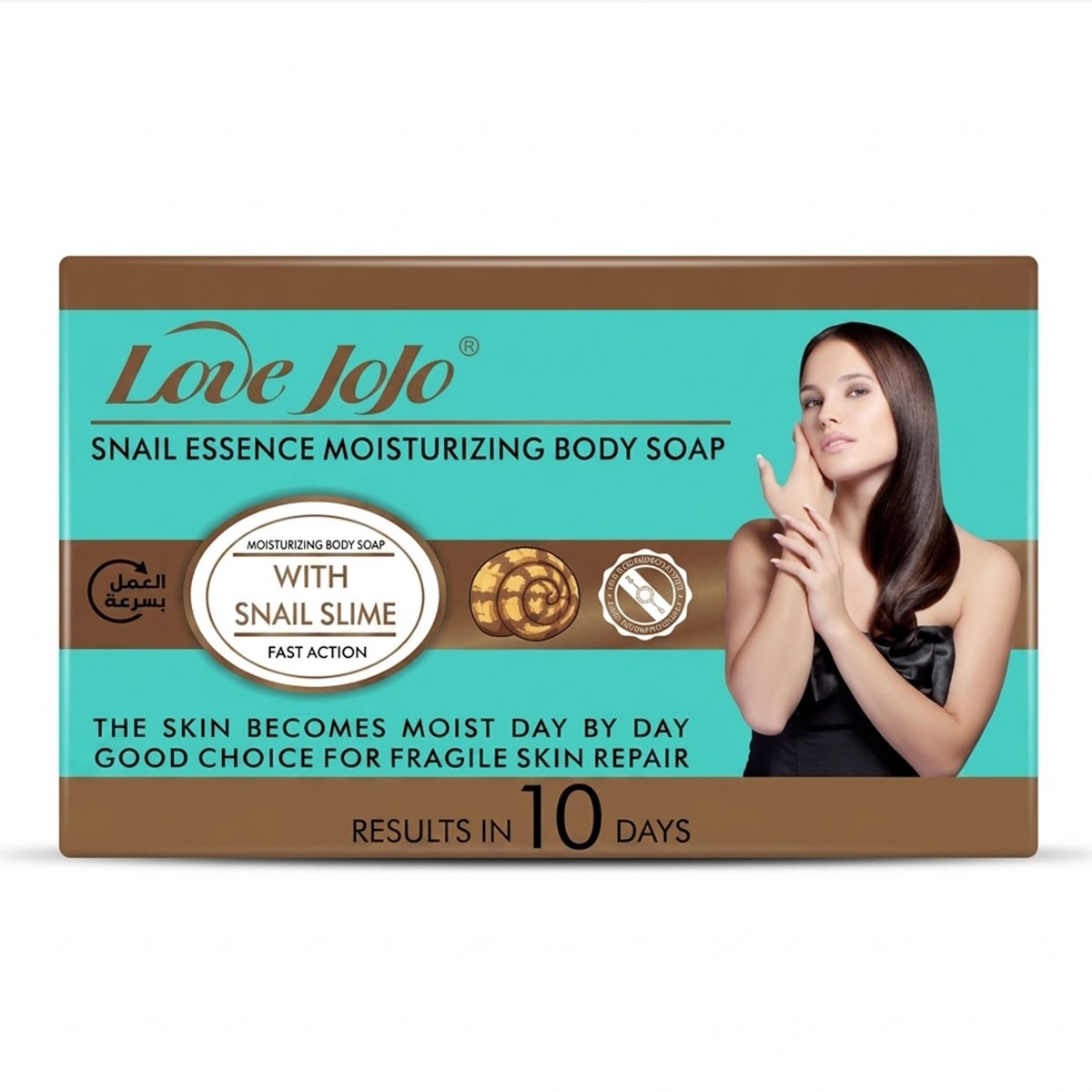 Love Jojo Snail Essence Moisturizing Body Soap 180g
