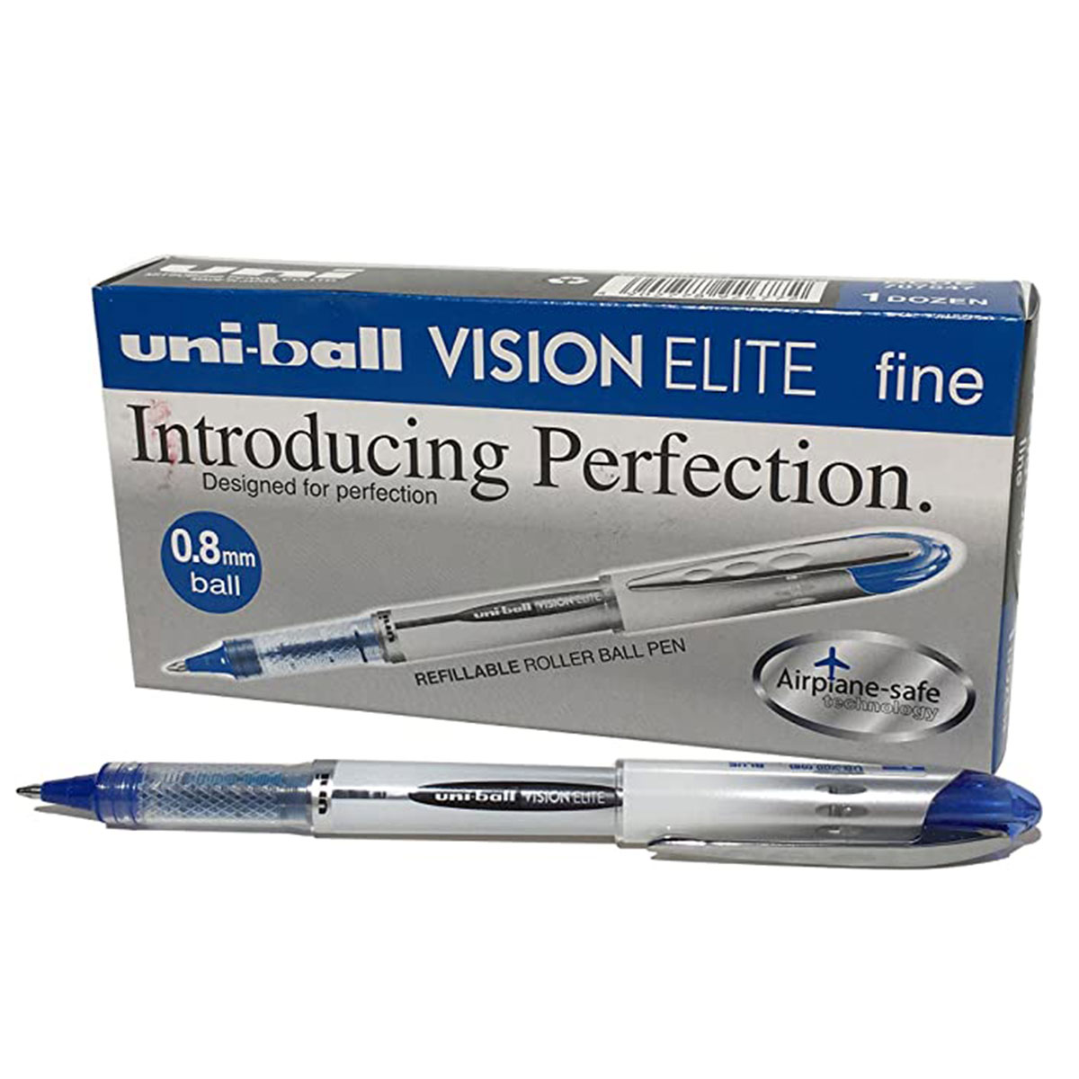 Uni Ball Vision Elite Blue 0.8mm