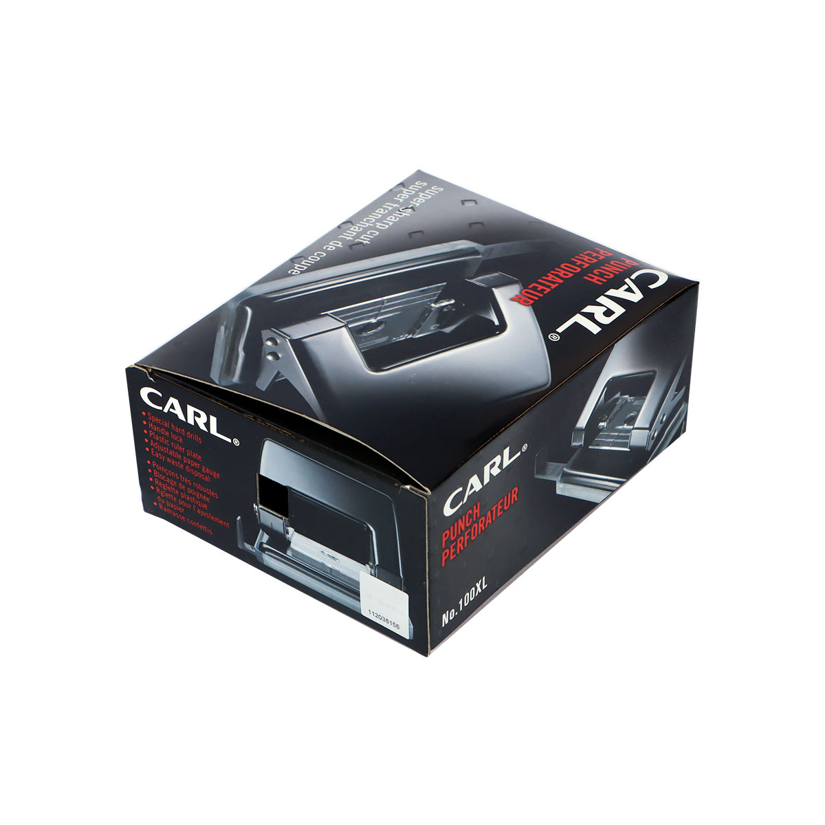 Paper Punch 20 Sheets - Black