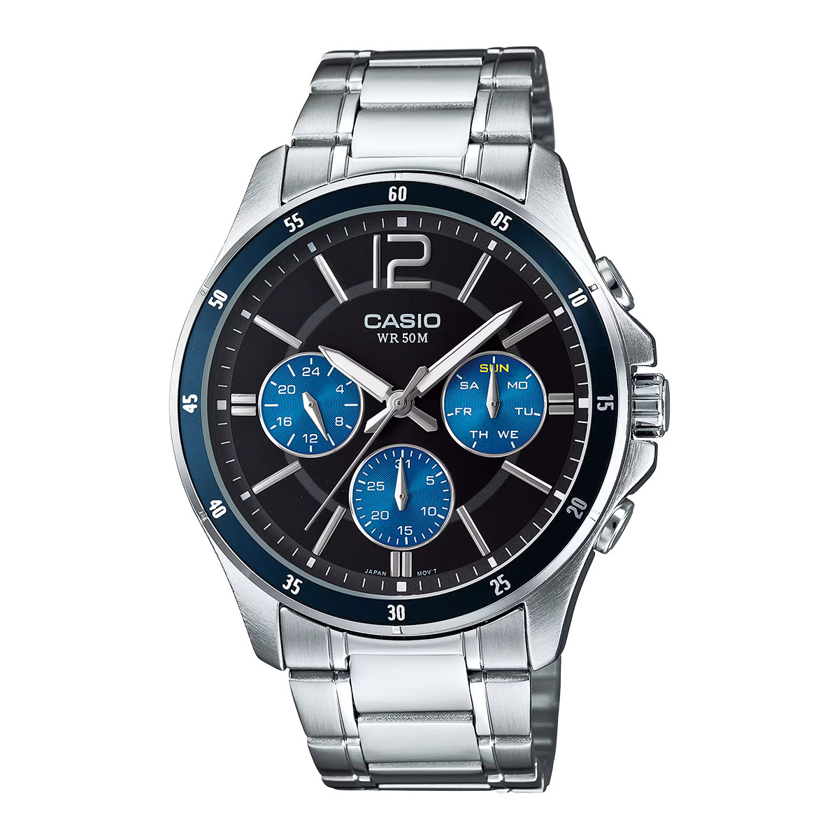 Casio Analog Metal Watch For Men MTP-1374D - 2AVDF