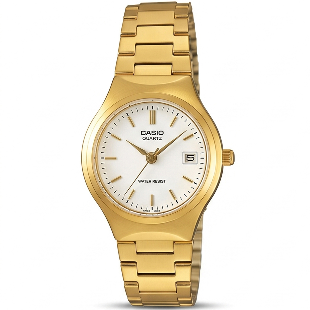 Casio Quartz Watch For Women In Golden & White Color LTP-1170N-7ARDF
