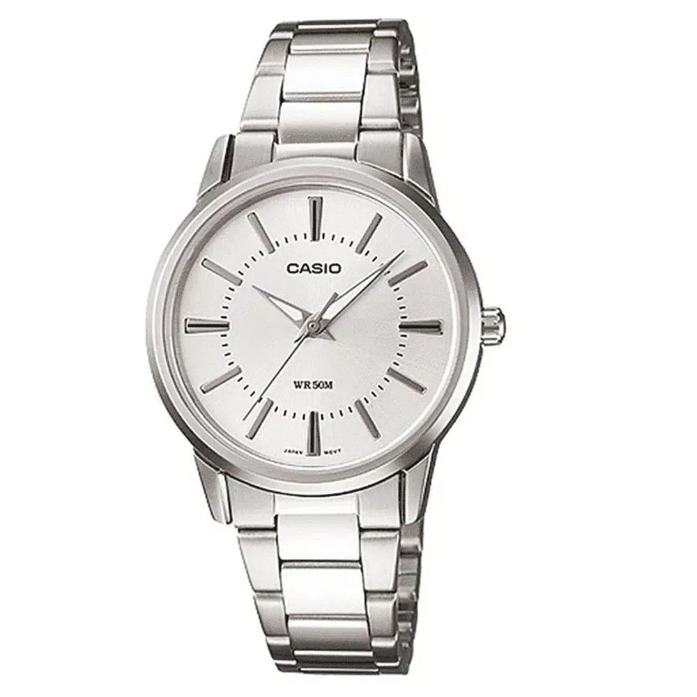Casio Ladies Watch Silver LTP-1303D-7AVDF