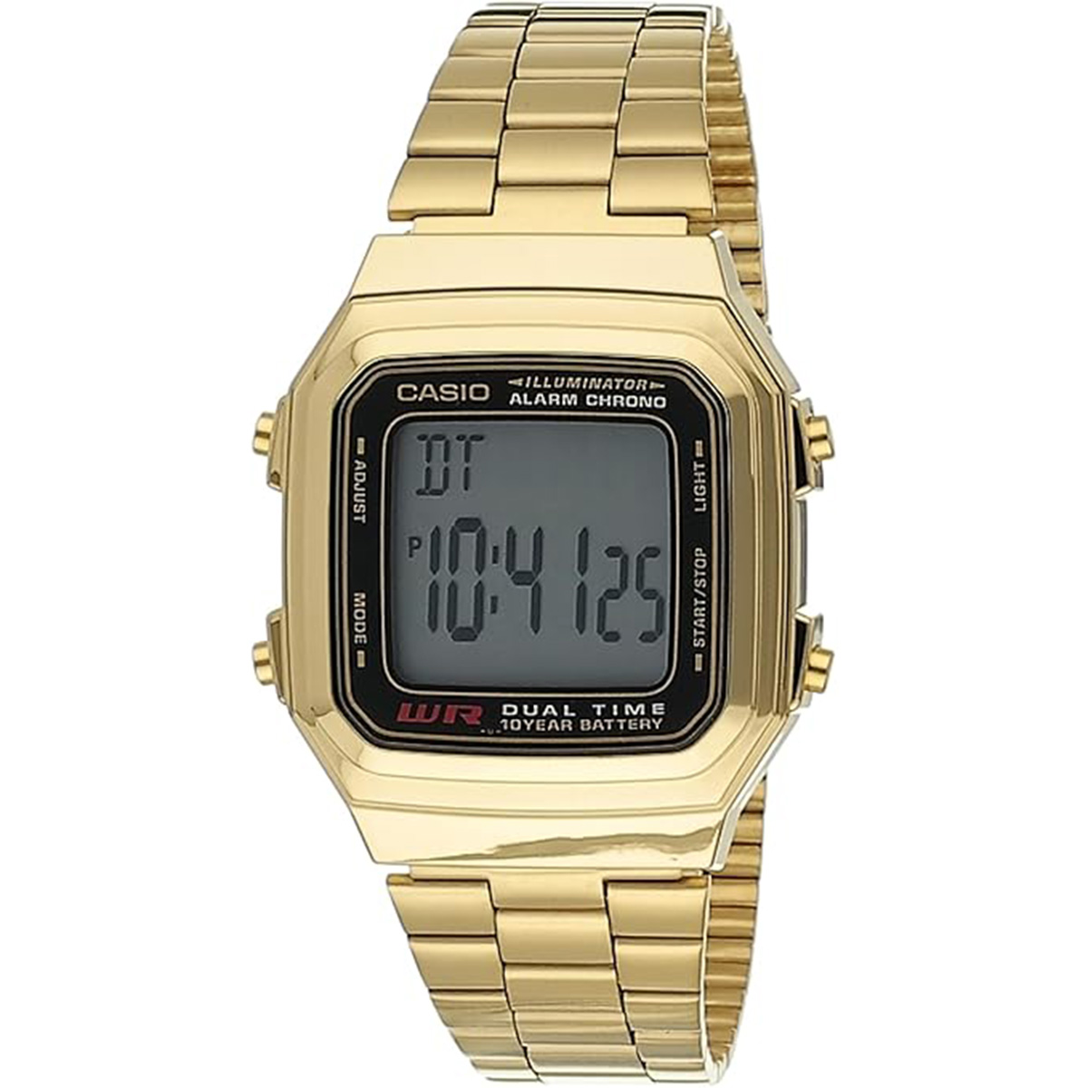 Casio Mens Digital Stainless Watch  A178WGA-1ADF