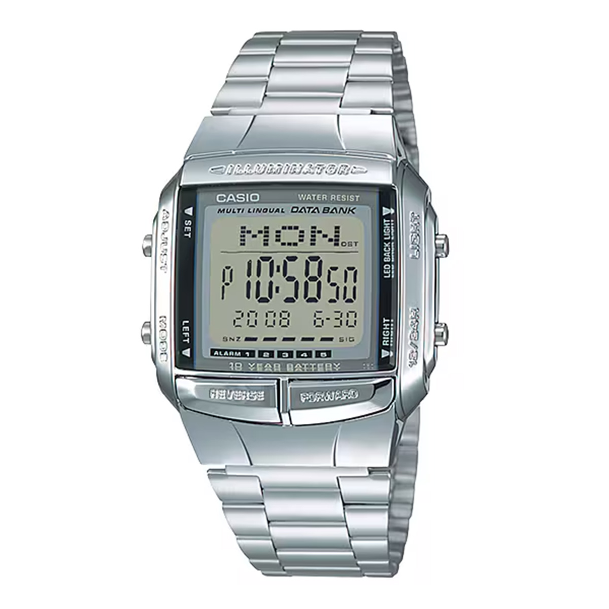 Casio Data Bank Vintage Watch For Men DB-360-1ADF