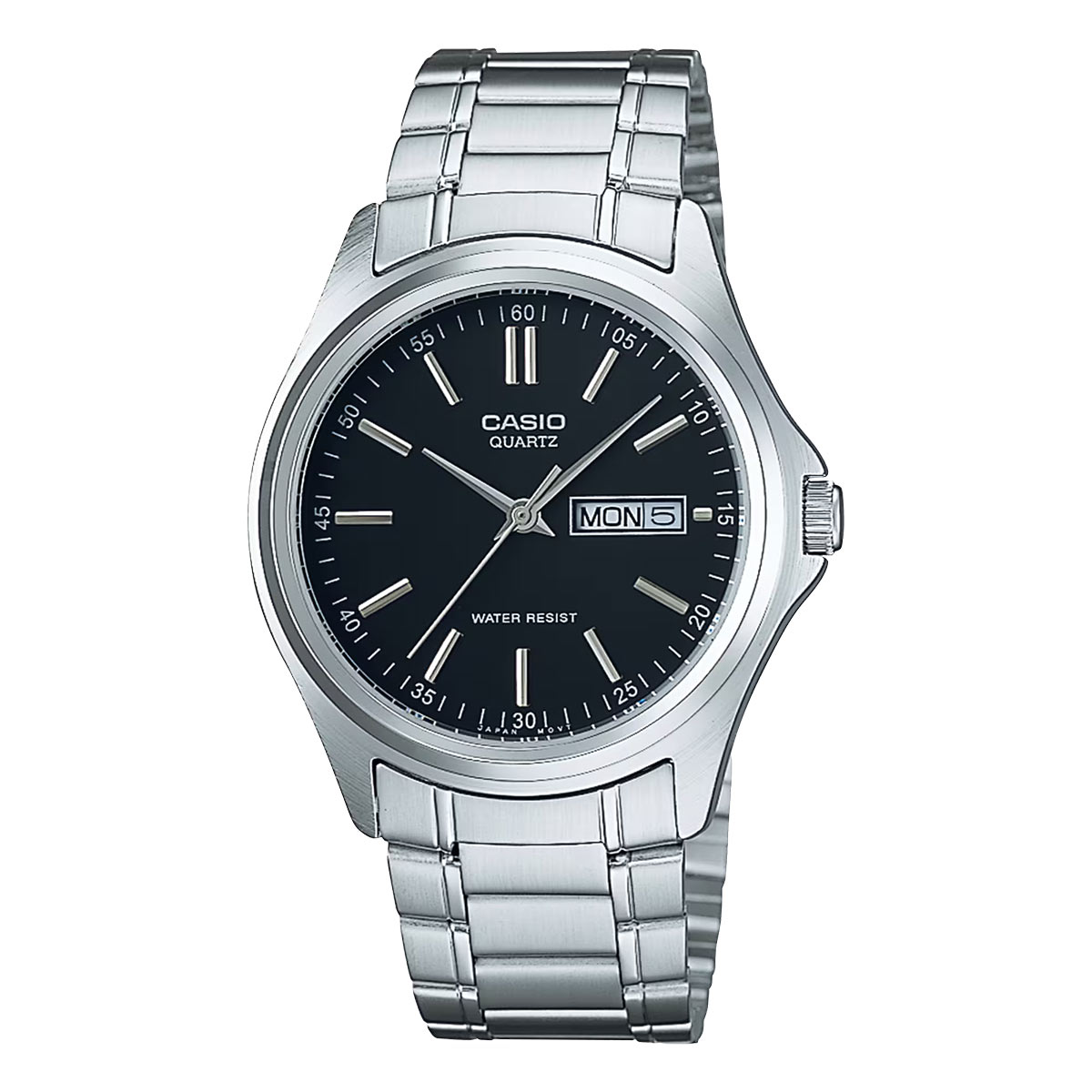 Casio Stainless Steel Analog Watch For Men MTP-1239D-1ADF
