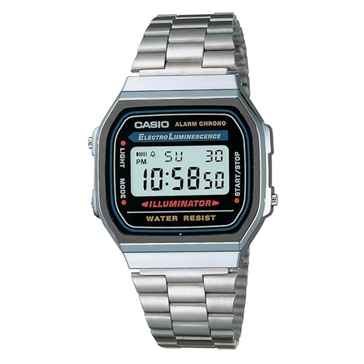 Casio Metal Watch For Men A168WA-1WDF