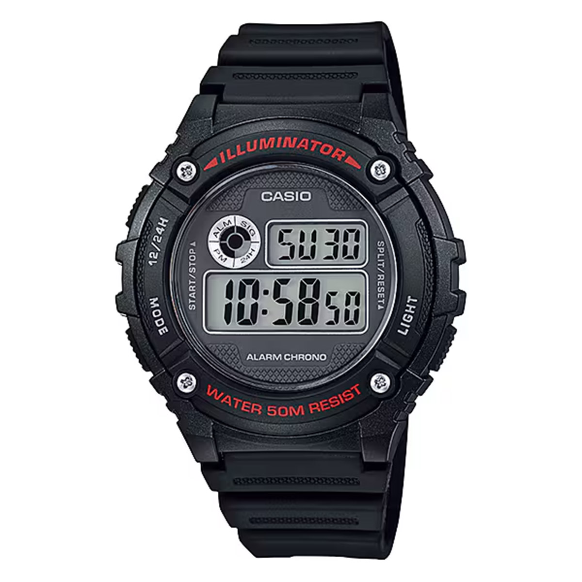 Casio Digital Watch For Men W-216H1AVDF
