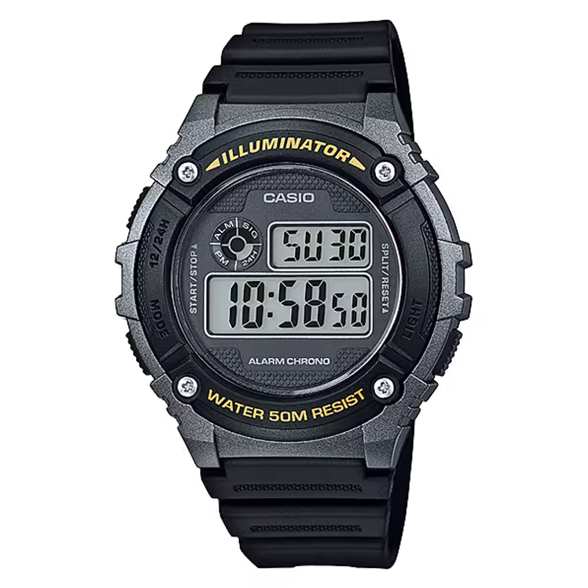 Casio Digital Gents Watch W-216H-1BVDF