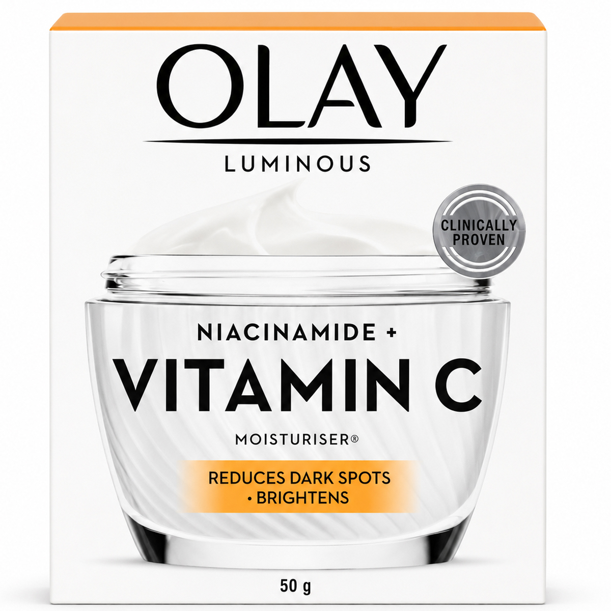 Olay Luminous Niacinamide + Vitamin C Moisturiser 50g