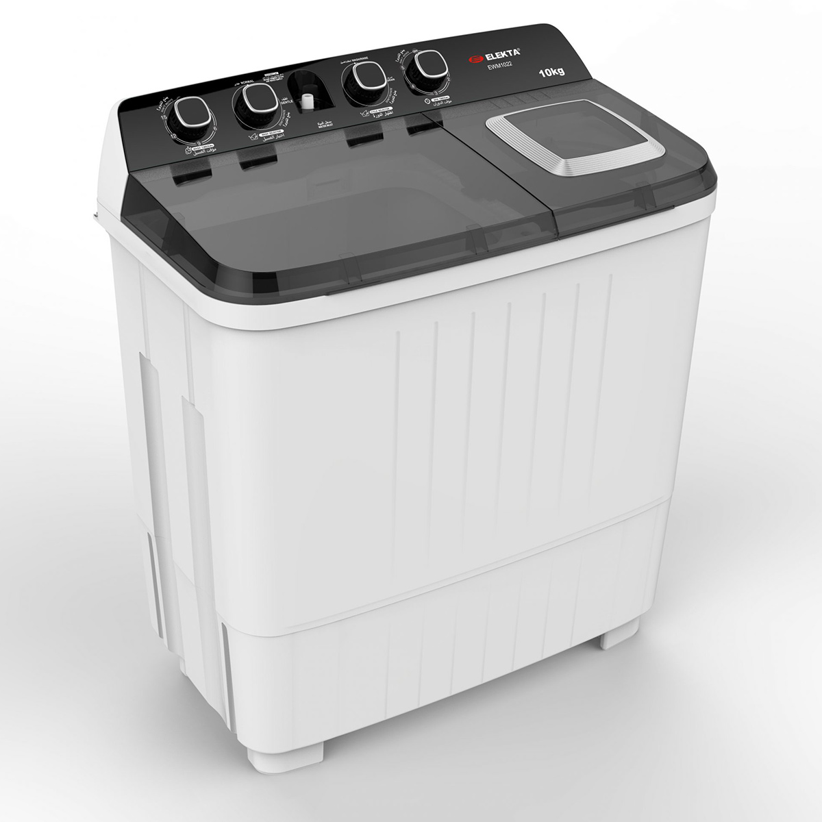 Elekta Twin Tub Washing Machine 10Kg - EWM-1022