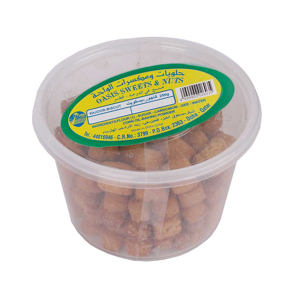Oasis Kajoor Biscuit 250 gm