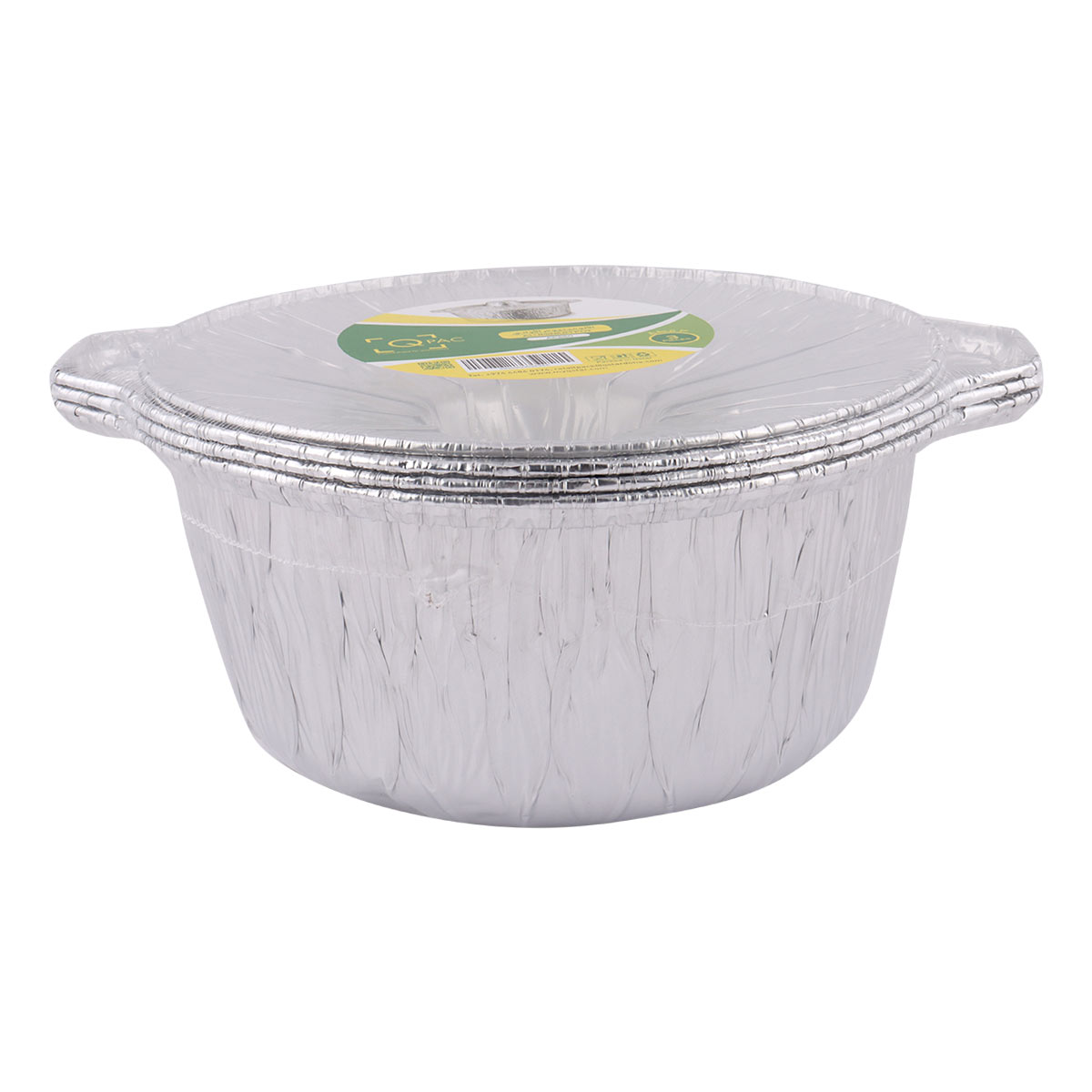 Q Pac Aluminium Pots With Lid Ap250 3 Pieces