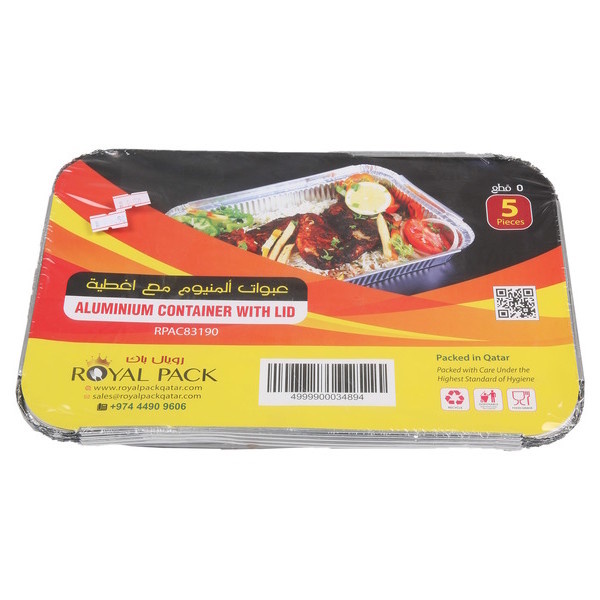 Aluminium Container 83190 5