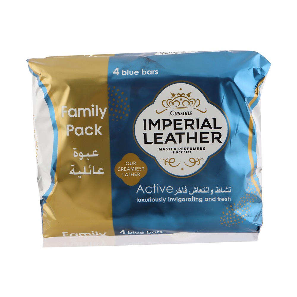 Imperial Leather Soap Active Family Pack 4x175g