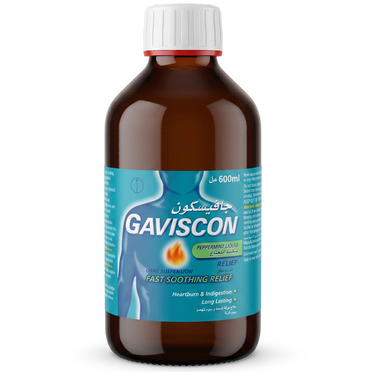 Gaviscon Peppermint Oral Suspension Liquid 600ml