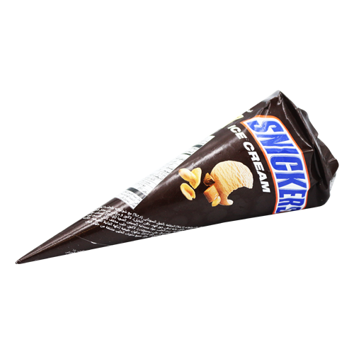 Snickers Caramel Peanuts Ice Cream Cone 70g