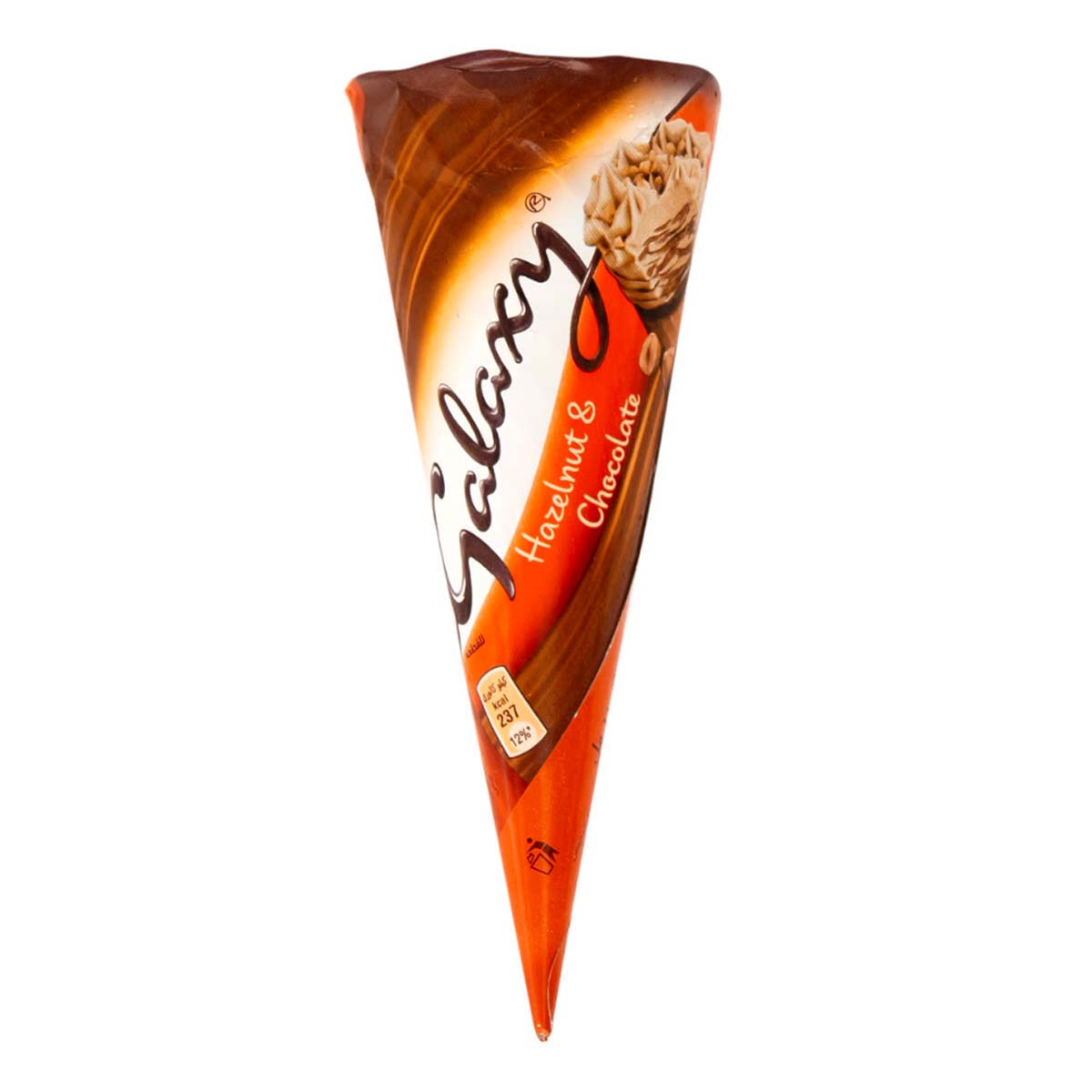 Galaxy Hazelnut & Chocolate Ice Cream Cone