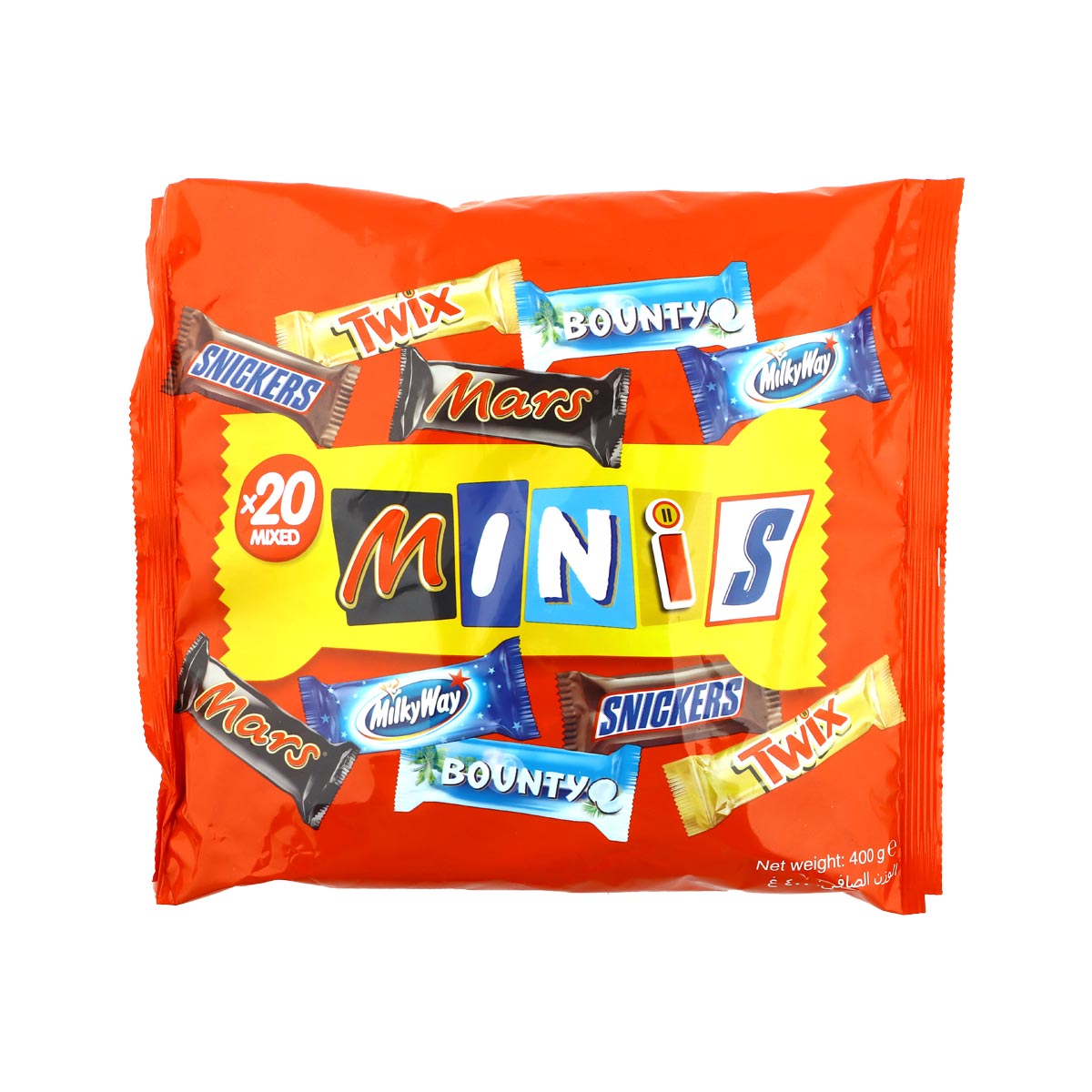 Best Of Our Minis Chocolate Bags 400g