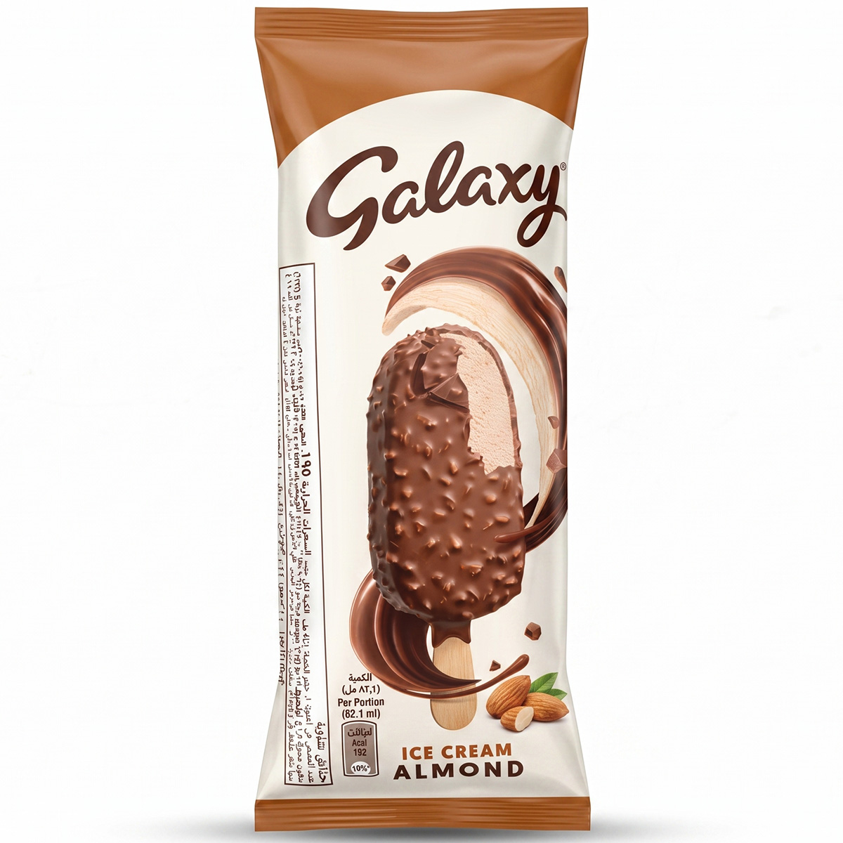 Galaxy Ice Cream Stick Almond 58g