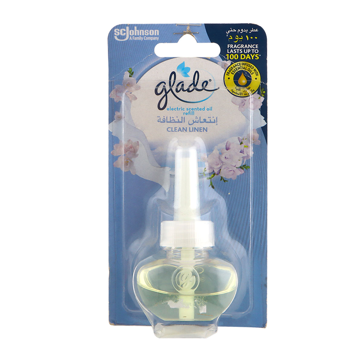 Glade Electric Scented Oil Refill Clean Linen 20ml