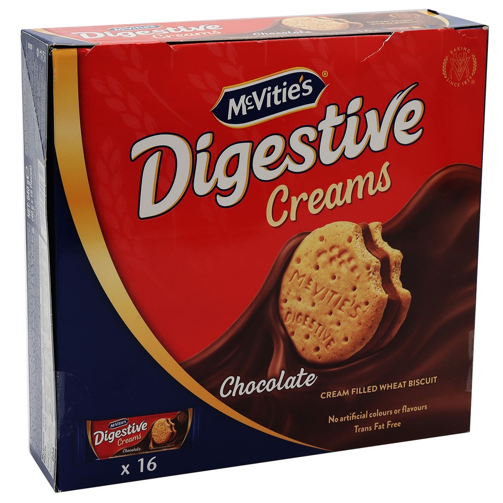 McVities Digestive Cream Filled Wheat Biscuit